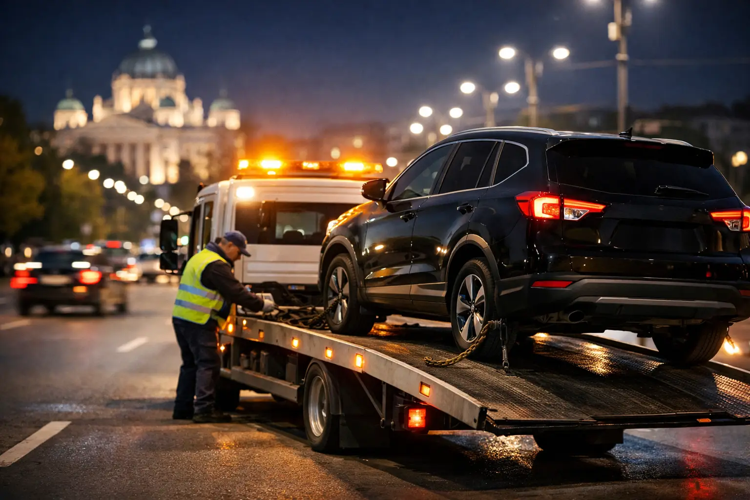 Tractare SUV defect București și Ilfov Non Stop