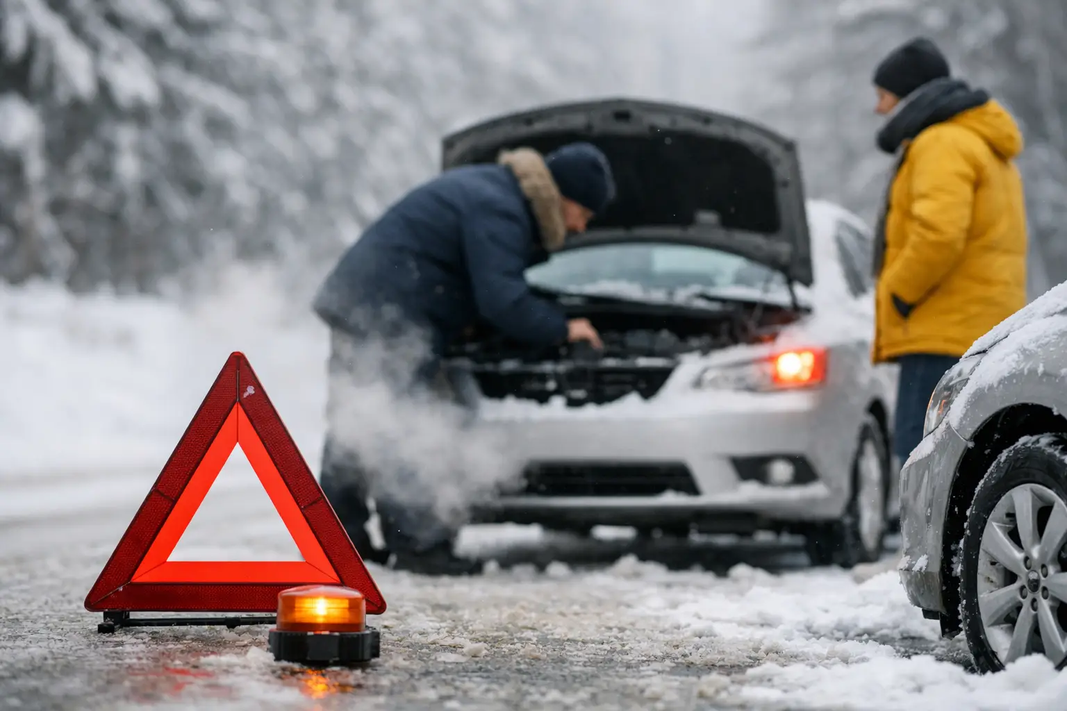 Avarii comune iarna și ce faci când mașina se oprește