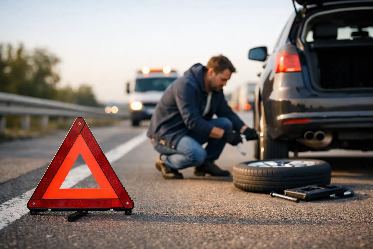 Ghid pentru pana pe autostradă și siguranță
