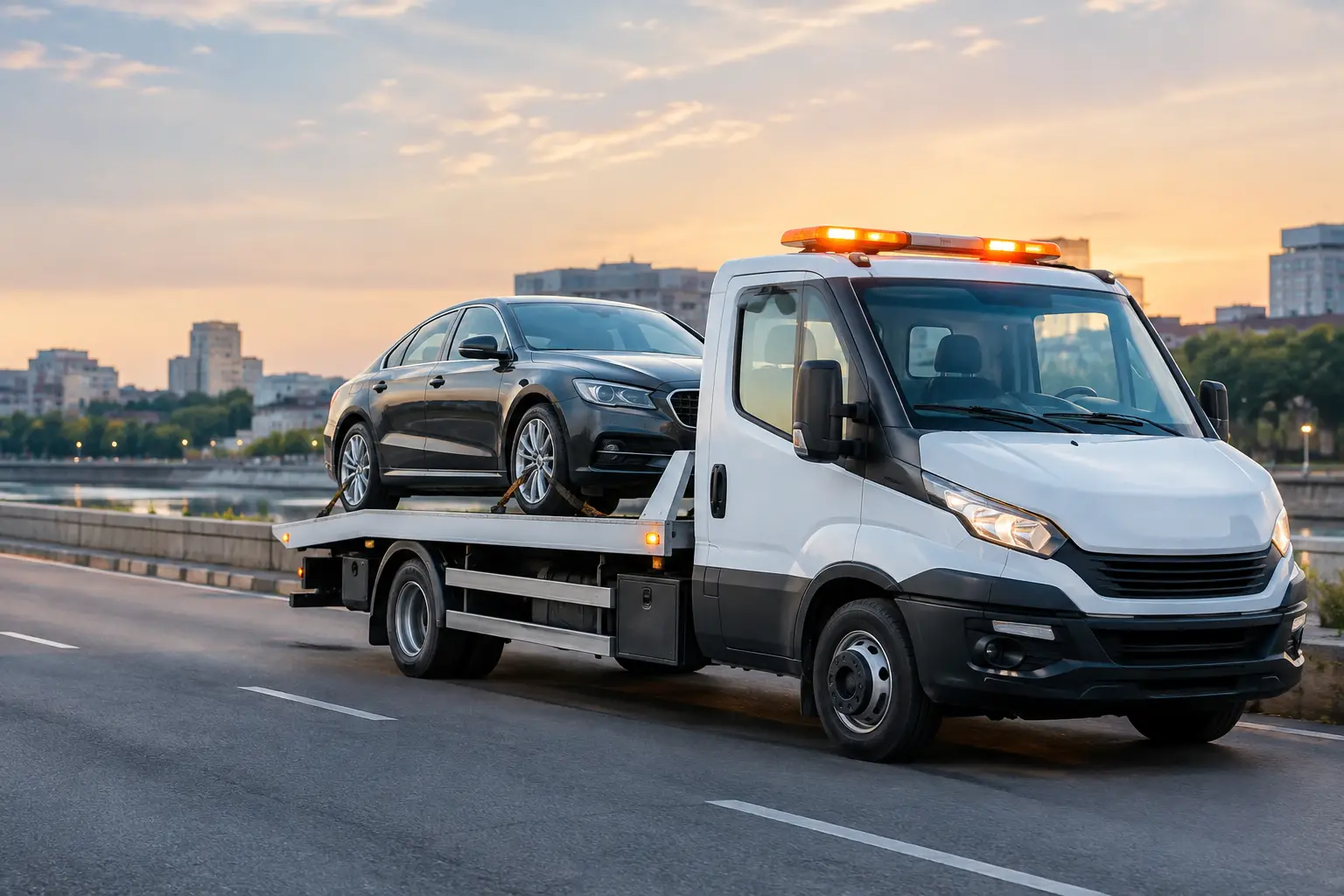 Tractări București Sector 5, intervenție non-stop